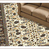 Ultra Soft Area Rug, Non Slip, Stain Resistant, Washable Area Rugs for Living Room, Bedroom, Traditional Beige Paisley Living Room Non-Slip Rug(Beige)