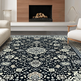 Sophisticated Ogee Style Motif(Black)