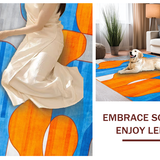 Striking Eclectic Color Fusion(Blue)