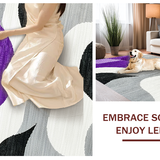 Chic Distressed Artistic Touch(Gray)