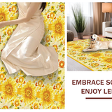 Charming Farmhouse Sunflower Motif(Yellow)