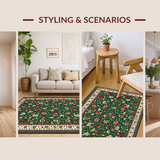Delicate Geometric Vintage Charm(Green)