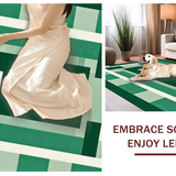 Cozy Rustic Geometric Appeal(Green)