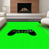 Bold Color Blocked Geometric Style(Green)