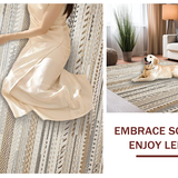 Dynamic Inspired Round Motif(Beige)