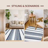 Elegant Minimalist Starfish Motif(Blue)