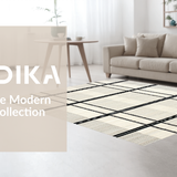 Rustic Diamond Motif in Beige(Beige)