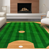Bold Graphical Baseball Centric Arrangement(Green)