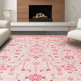 Whimsical Floral Bird Fusion(Pink)