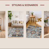 Elegant Earth Tone Medallion(Gray)