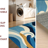 Bright Summer Nautical Style Mat(Blue)
