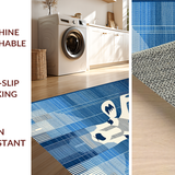 Contemporary Rustic Antelope Design(Blue)