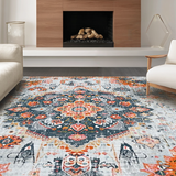 Elegant Distressed Blossom Design(Gray)