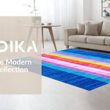 Lively Multicolor Contemporary Theme(Blue)