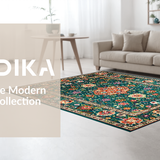 Charming Vintage Botanical Elegance(Blue)