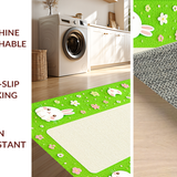 Joyful Pastel Flower Accent(Green)