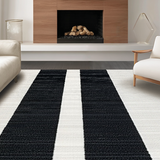 Modern Graphic Tiled Motif(Black)
