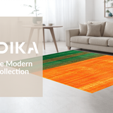Ultra Soft Area Rug, Non Slip, Stain Resistant, Washable Area Rugs for Living Room, Bedroom, Chic Modern Animal Print Style(Green)