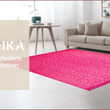 Vivid Contemporary Leopard Motif(Pink)