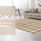 Subtle Geometric Clay Arrangement(Beige)