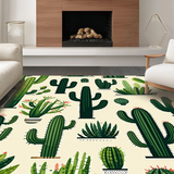 Playful Cactus Green Aesthetic(Beige)