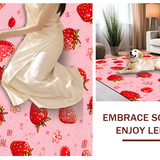 Lively Whimsical Botanical Print(Pink)