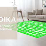 Elegant Green Folk Art Style(Green)