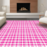 Vibrant Fun Checkered Texture(Pink)