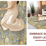 Transitional Light Gray Patterned Elegance(Gray)