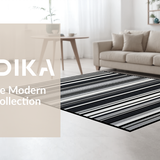 Chic Monochrome Striped Elegance(Black)