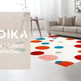 Fun Artistic Polka Dot Display(Red)