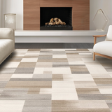 Avant garde Neutral Block Art(Beige)