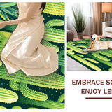 Contemporary Cactus Artful Display(Green)