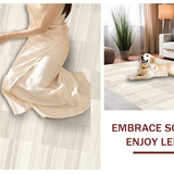 Elegant Neutral Toned Tiled Design(Beige)