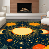 Vibrant Floral Cosmos Motif(Yellow)