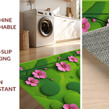 Charming Colorful Leaf Design(Green)