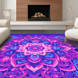 Eclectic Colorful Symmetrical Arrangement(Pink)