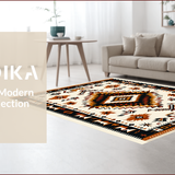 Ultra Soft Area Rug, Non Slip, Stain Resistant, Washable Area Rugs for Living Room, Bedroom, Vintage Camel Bedroom Machine Washable Area Rug(Beige)