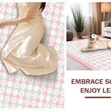 Whimsical Bunny Print Aesthetic(White)
