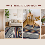 Luxurious High Contrast Stripe Style(Black)