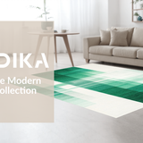 Ultra Soft Area Rug, Non Slip, Stain Resistant, Washable Area Rugs for Living Room, Bedroom, Serene Nature-Inspired Soft Tones(Green)