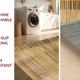 Elegant Linear Patterned Design(Beige)