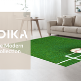 Charming Rustic Baseball Theme Accent(Green)