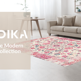 Ultra Soft Area Rug, Non Slip, Stain Resistant, Washable Area Rugs for Living Room, Bedroom, Cozy Warm Color Palette(Beige)