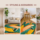 Chic Rustic Textured Aesthetic(Green)