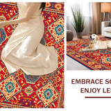 Eclectic Geometric Color Burst(Red)