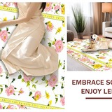 Artful Flower and Vase Ensemble(White)