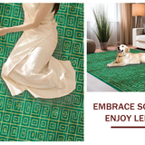 Chic Abstract Emerald Design(Green)