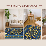 Classic Blue Trellis Inspiration(Blue)