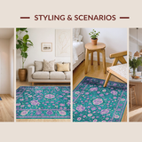 Earthy Floral Whimsy(Green)